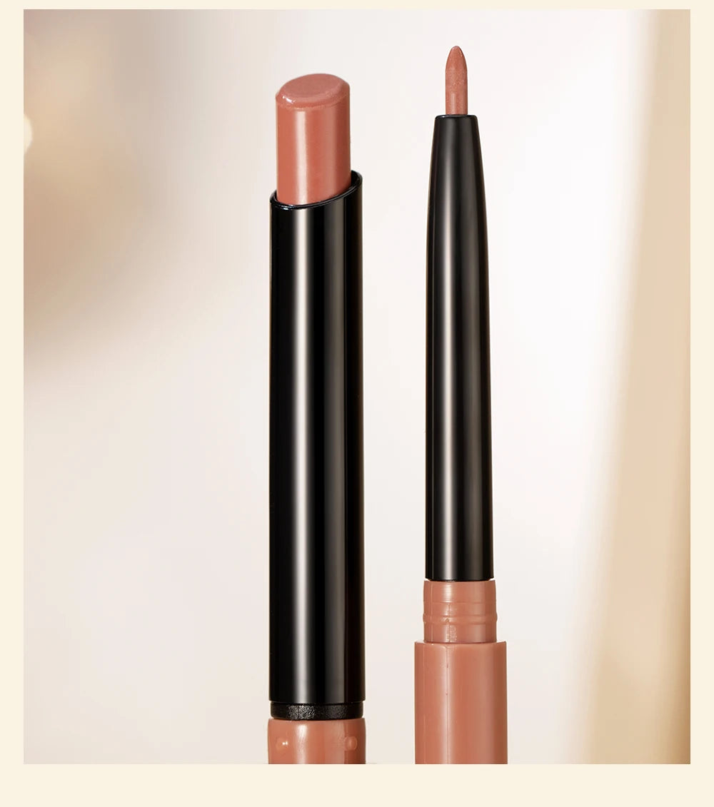 Waterproof Lip Liner & Lipstick Set