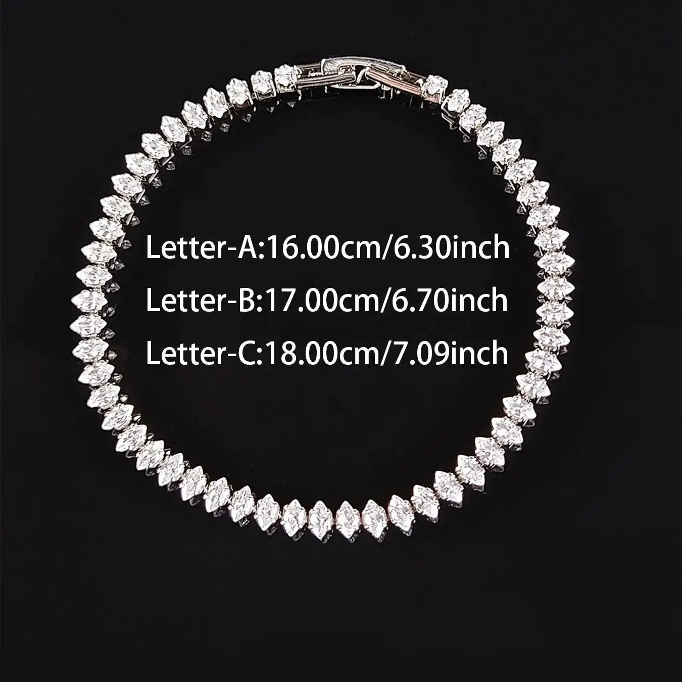 Silver Tennis Bracelet