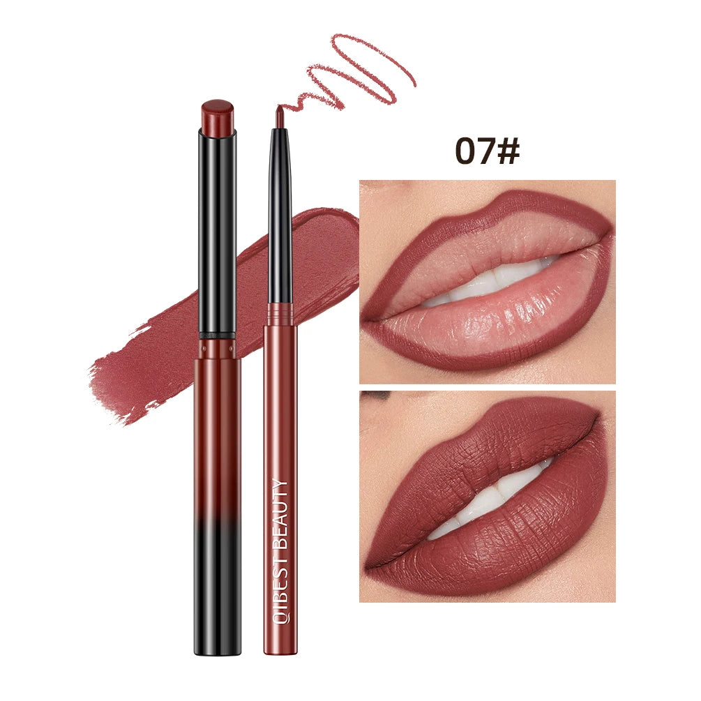 Waterproof Lip Liner & Lipstick Set