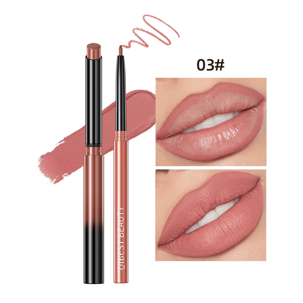 Waterproof Lip Liner & Lipstick Set