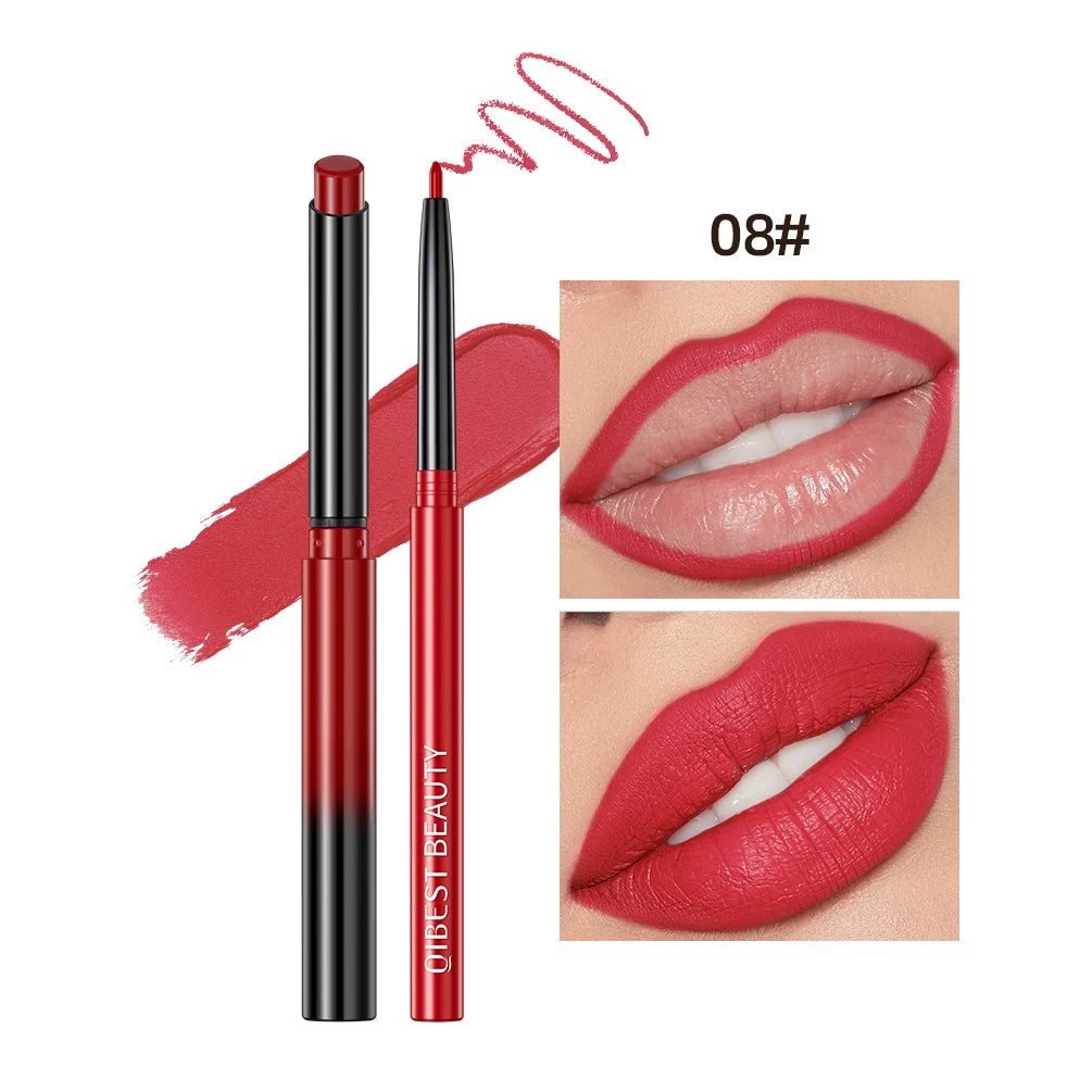 Waterproof Lip Liner & Lipstick Set
