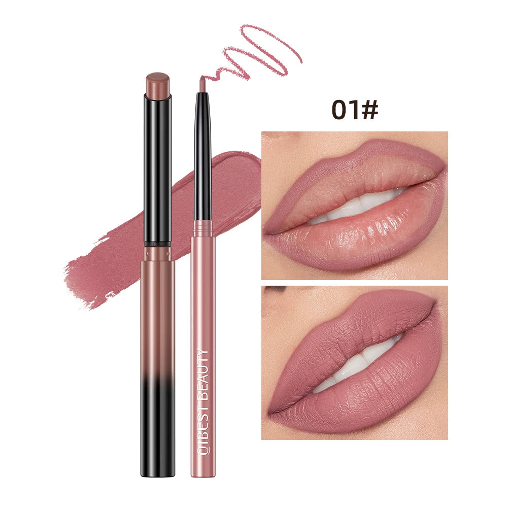 Waterproof Lip Liner & Lipstick Set