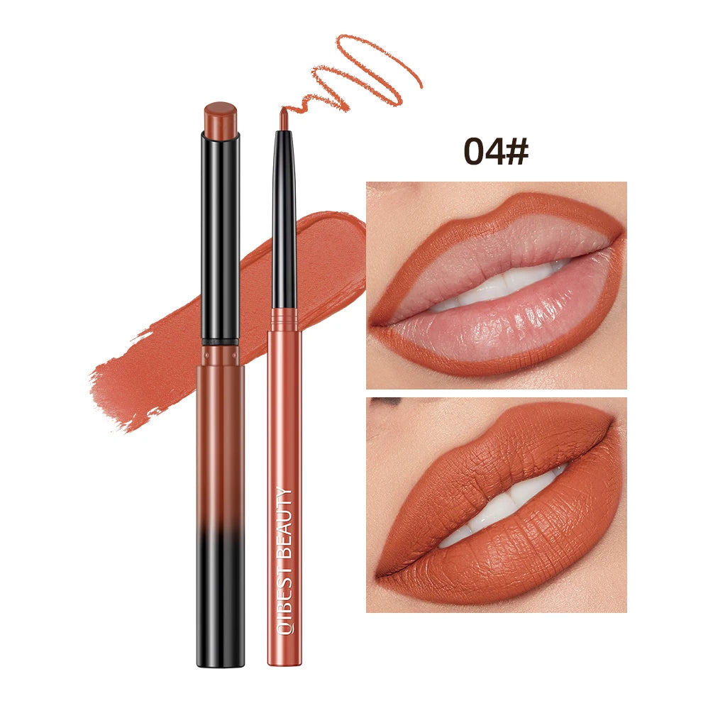 Waterproof Lip Liner & Lipstick Set